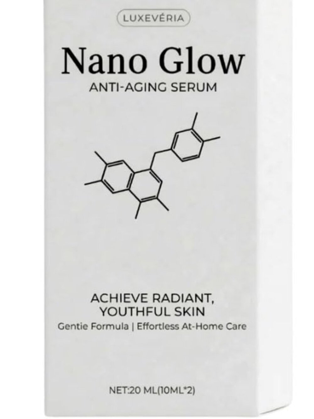 Luxevéria Nano Glow Anti‑Aging Serum Set • Retinol + Niacinamide + Peptides